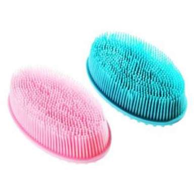 New Arrival  bath brush ultra soft silicone water power shower brush scalp scrubber for body